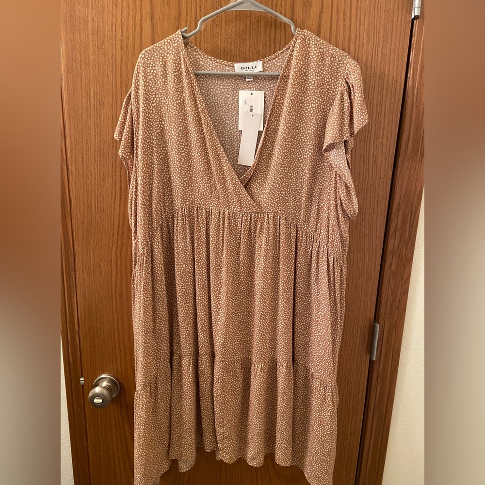 XL mini dress! Loved! Brand new, tags are still on it